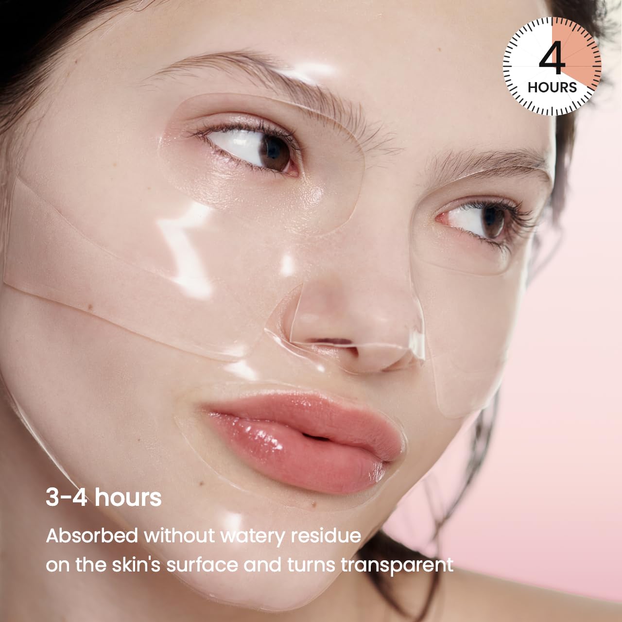 BIODANCE Bio-Collagen Real Deep Face Mask 4 Pcs | Hydrogel Overnight Mask | Pore Minimizing and Elasticity Improvement | Korean Face Mask for Glass Skin | Korean Skincare