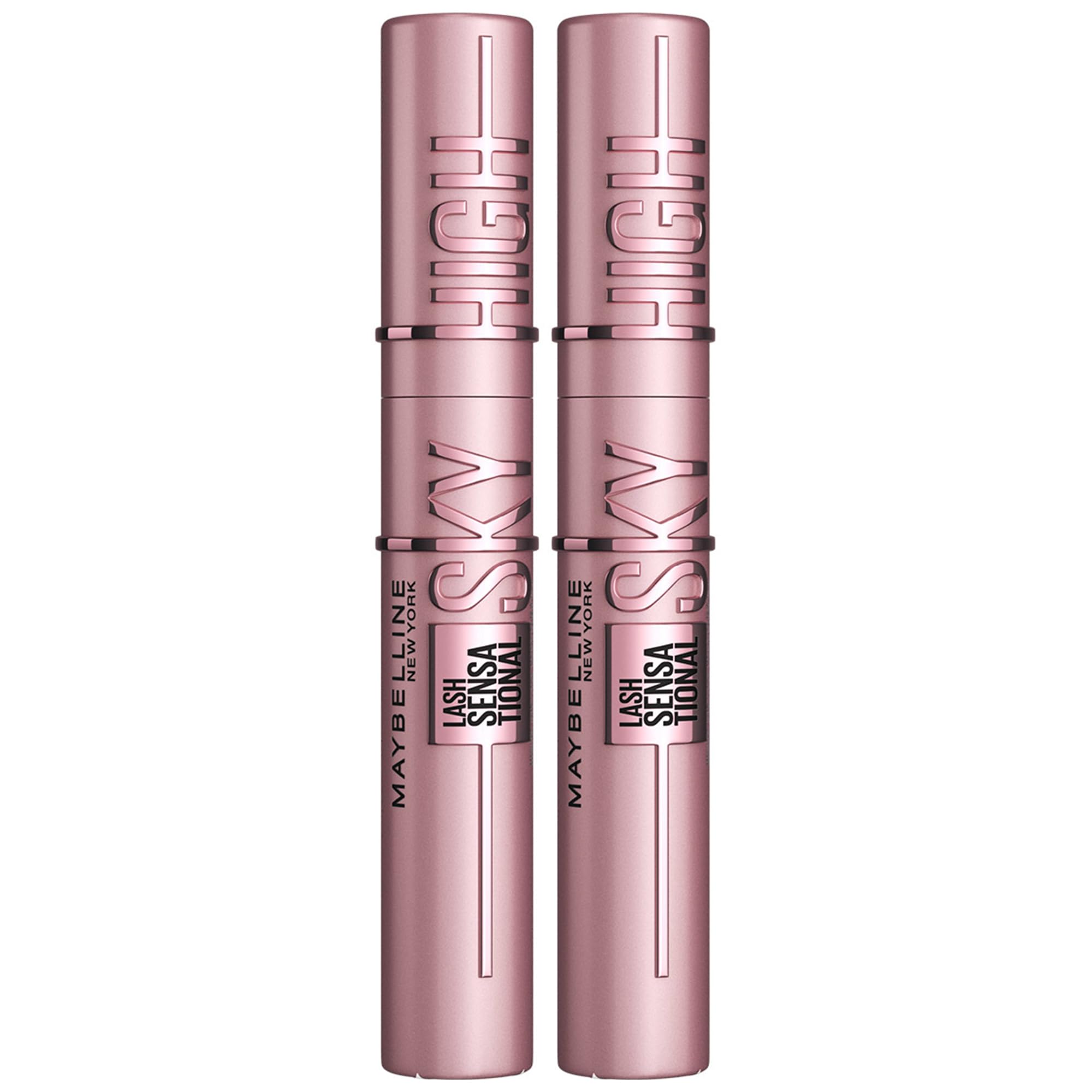 Maybelline Mascara, Lash Sensational Sky High Volumizing & Thickening, Eyelash Lengthening, Flake-Free Formula, Washable Mascara Infused with Bamboo Extract, Full Volume Mascara, Colour: Black