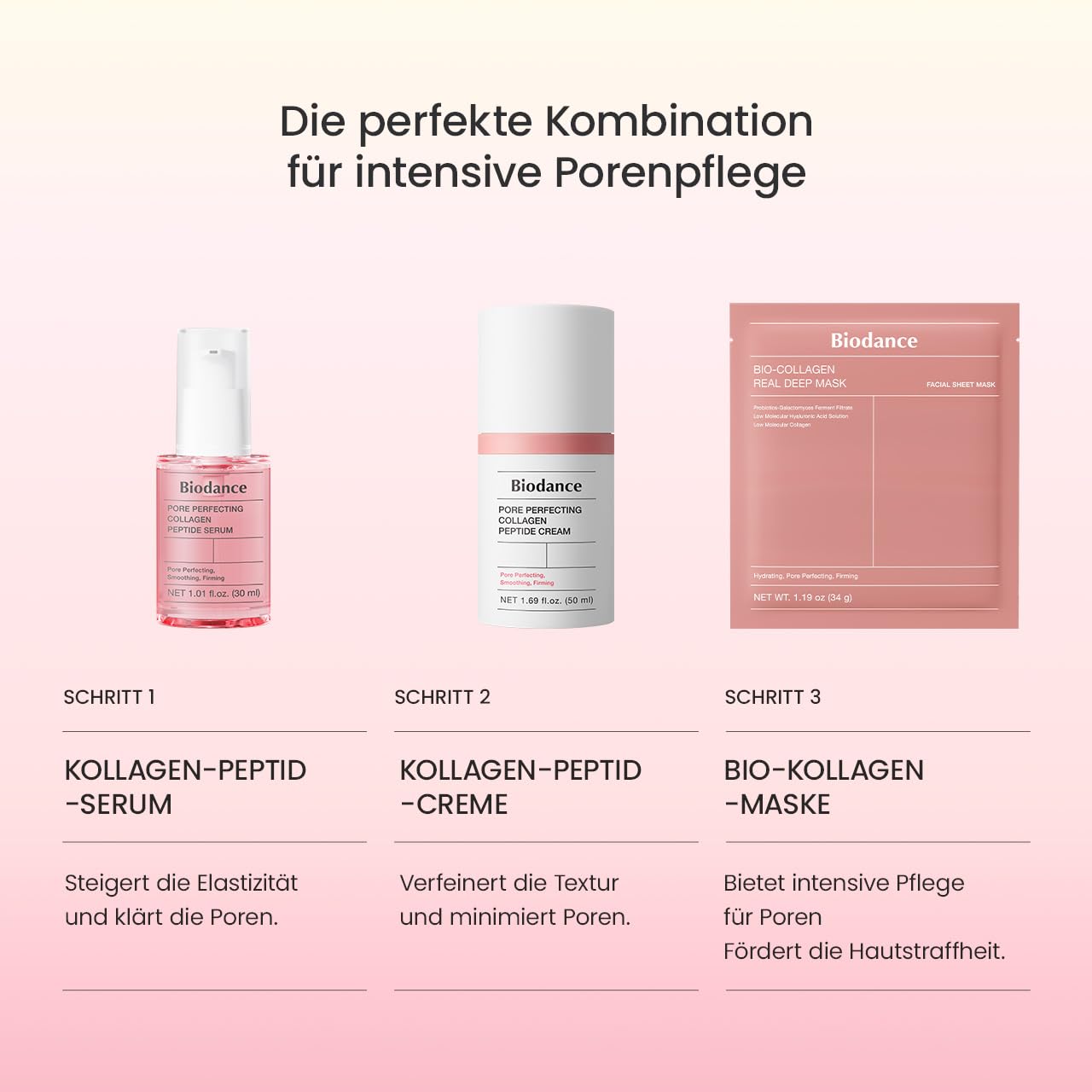 BIODANCE Bio-Collagen Real Deep Face Mask 4 Pcs | Hydrogel Overnight Mask | Pore Minimizing and Elasticity Improvement | Korean Face Mask for Glass Skin | Korean Skincare