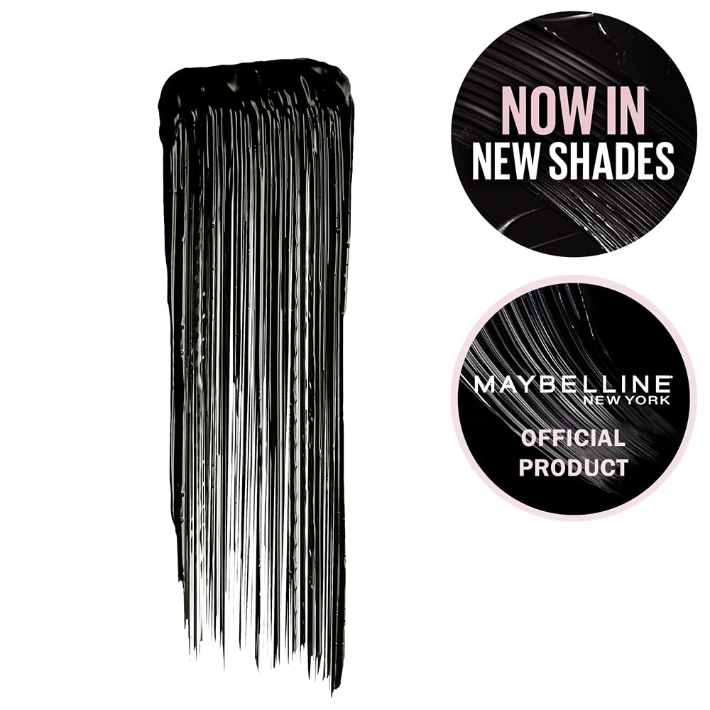 Maybelline Mascara, Lash Sensational Sky High Volumizing & Thickening, Eyelash Lengthening, Flake-Free Formula, Washable Mascara Infused with Bamboo Extract, Full Volume Mascara, Colour: Black