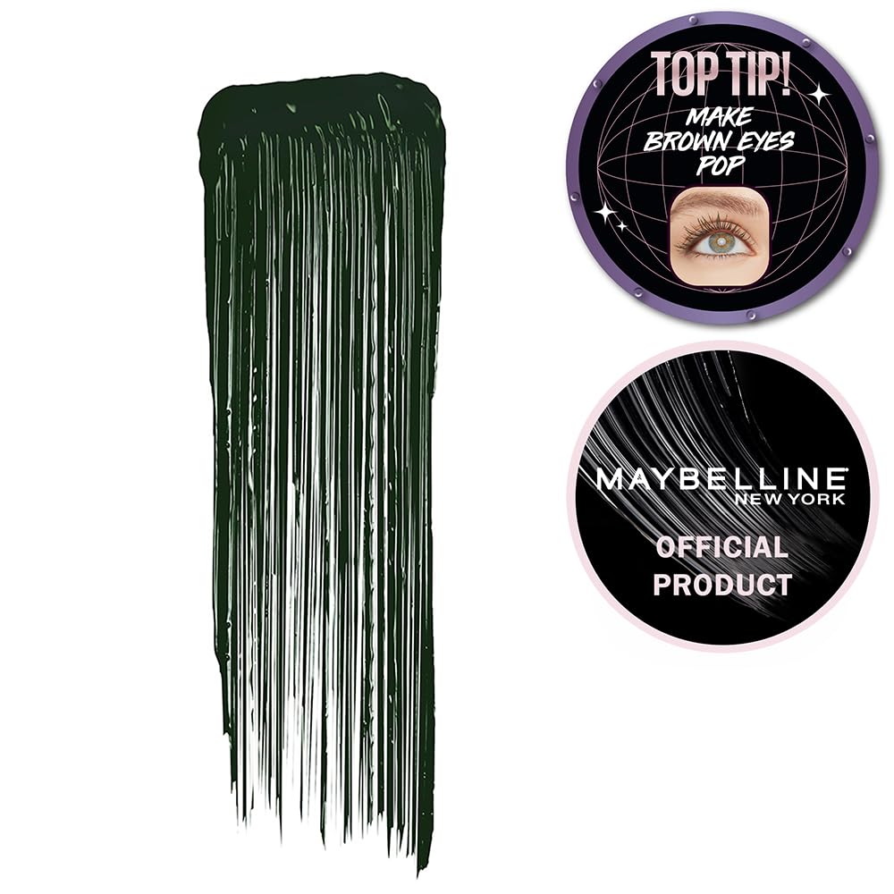 Maybelline Mascara, Lash Sensational Sky High Volumizing & Thickening, Eyelash Lengthening, Flake-Free Formula, Washable Mascara Infused with Bamboo Extract, Full Volume Mascara, Colour: Black