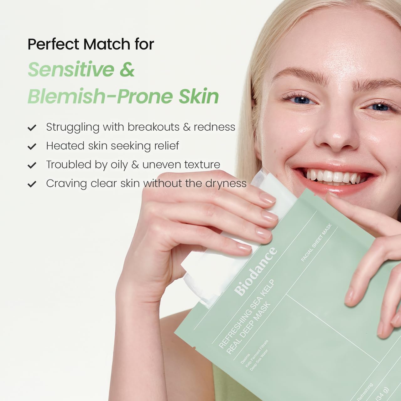 BIODANCE Bio-Collagen Real Deep Face Mask 4 Pcs | Hydrogel Overnight Mask | Pore Minimizing and Elasticity Improvement | Korean Face Mask for Glass Skin | Korean Skincare