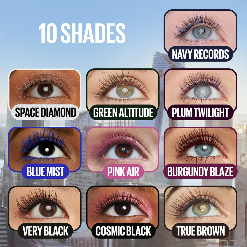 Maybelline Mascara, Lash Sensational Sky High Volumizing & Thickening, Eyelash Lengthening, Flake-Free Formula, Washable Mascara Infused with Bamboo Extract, Full Volume Mascara, Colour: Black